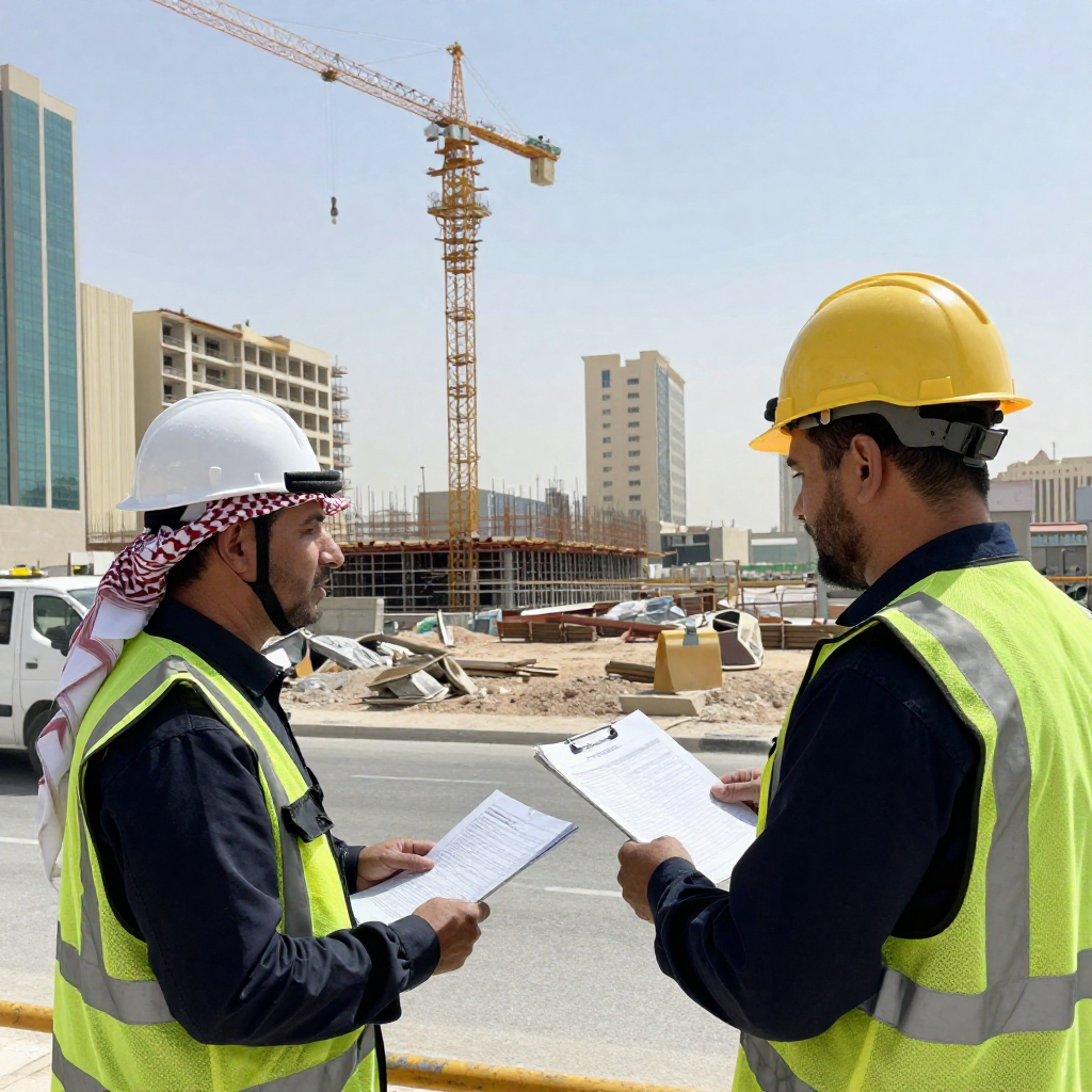 متابعة تنفيذ المشاريع في السعودية