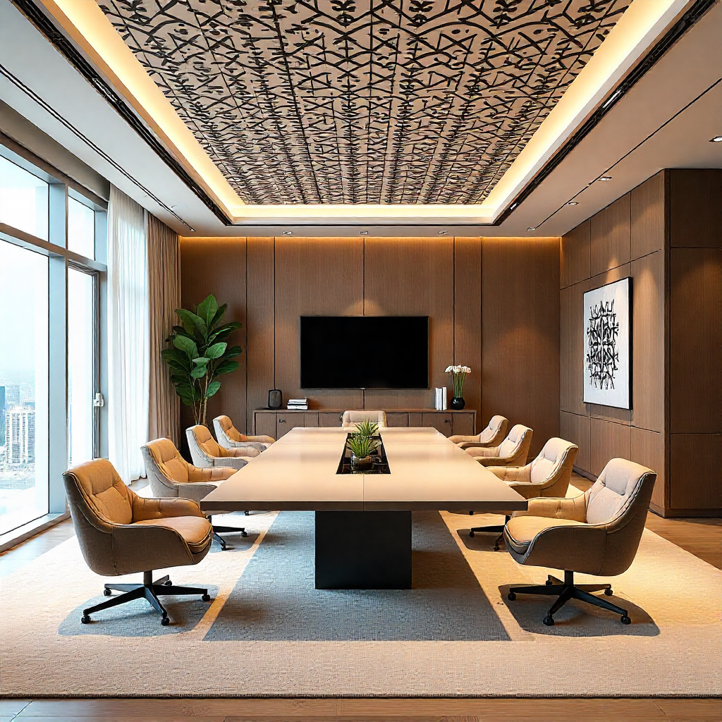 Design and implementation of interior decoration Riyadh / Abak engineering consulting office